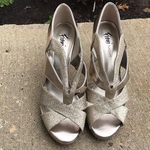 Fiona Night Gold Heels